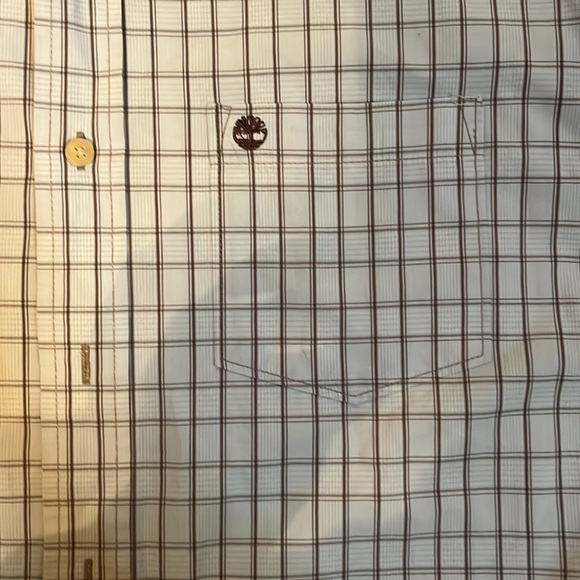 Timberland collared button down long sleeved shirt. size medium - Picture 4 of 6